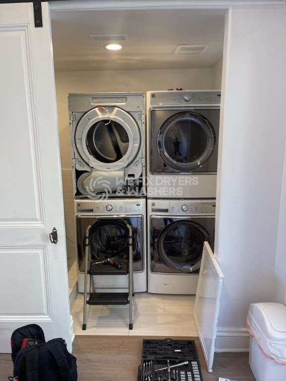 LG dryer - rollers replacement