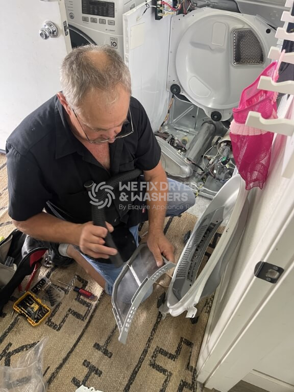 Whirlpool dryer - full cleaning